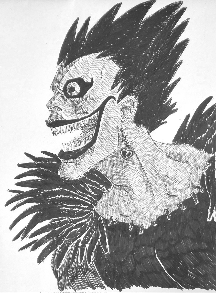 Death Note Drawing Ryuk