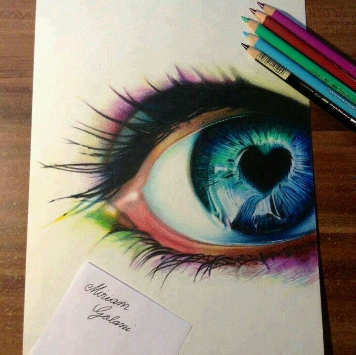 720x717 stunning eye drawing - Pretty Eye Drawings