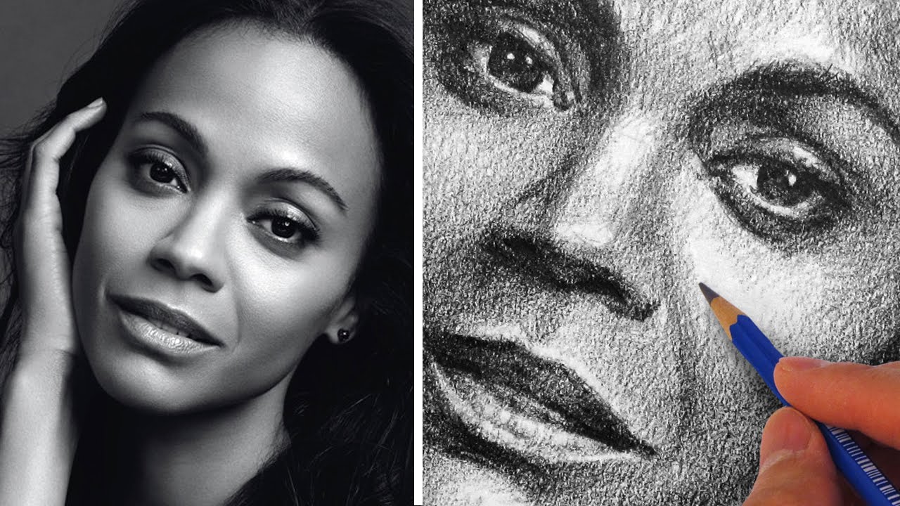 1280x720 How To Draw A Pretty Face With Pencil - Pretty Face Drawing