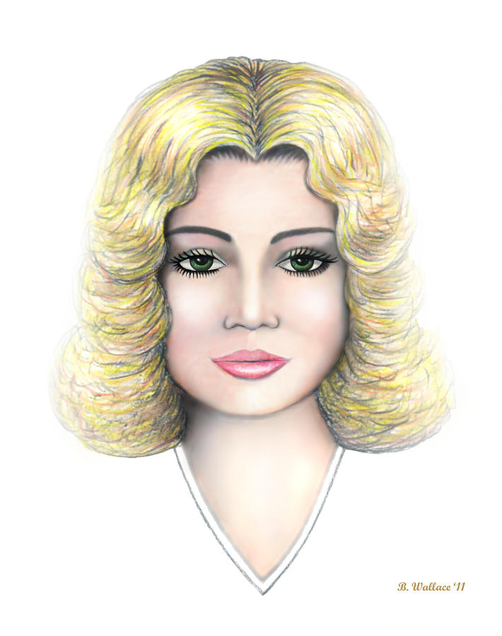 710x900 Pretty Face Drawing - Pretty Face Drawing