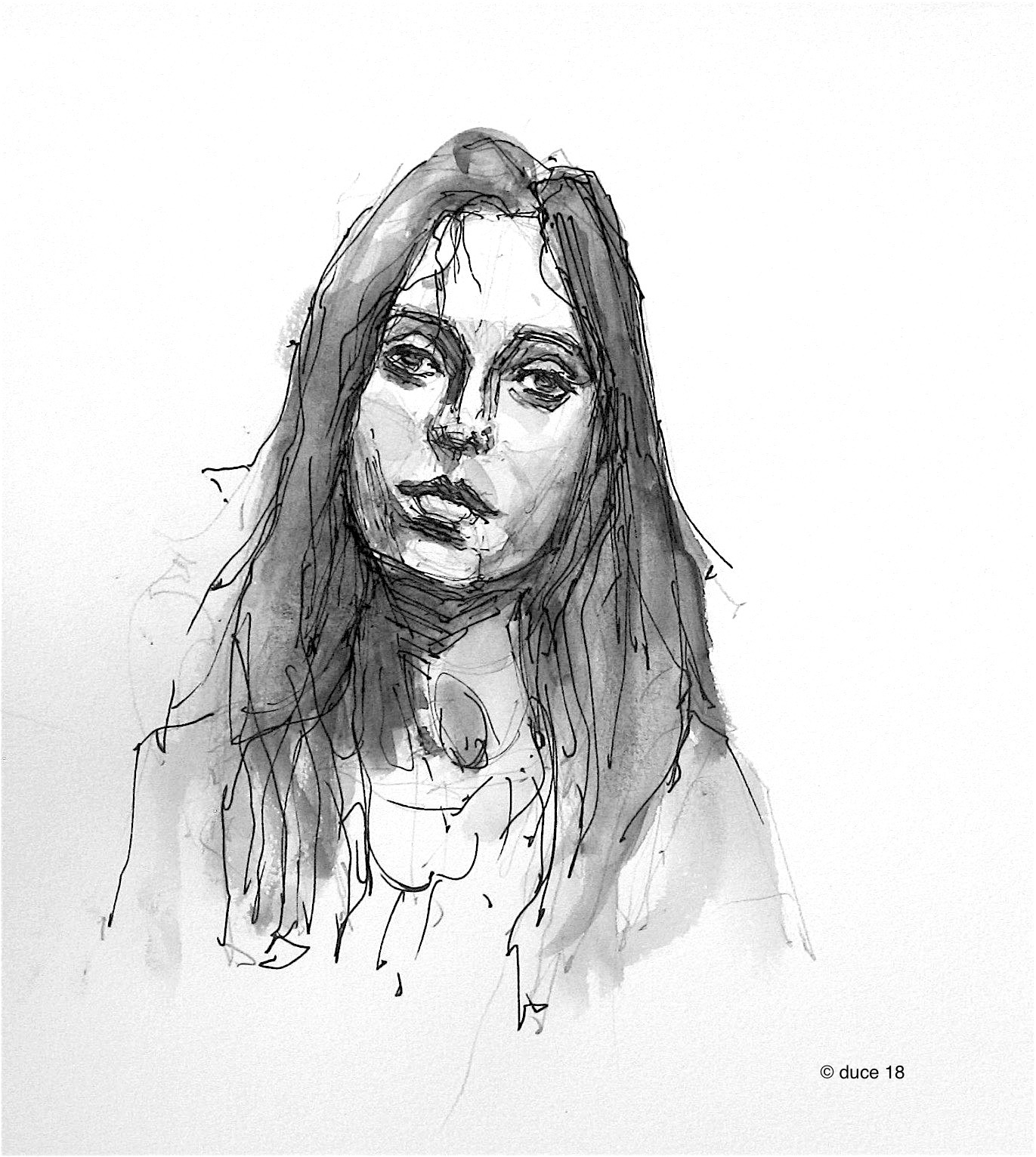 1371x1532 duce drawings, paintings, words another pretty face - Pretty Face Drawing