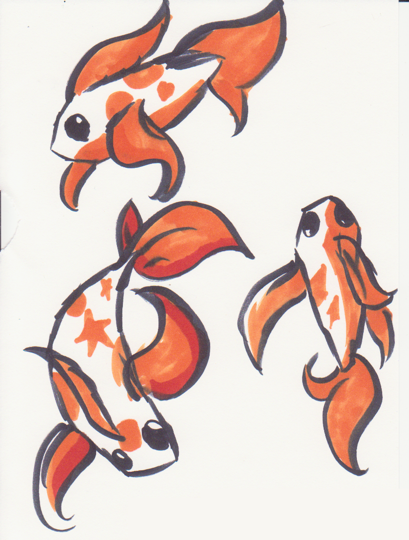 839x1107 Cute Fish Drawing - Pretty Fish Drawing