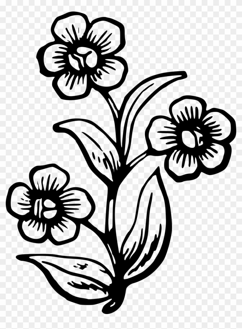 840x1143 applique spring flowers - Pretty Flowers Drawing