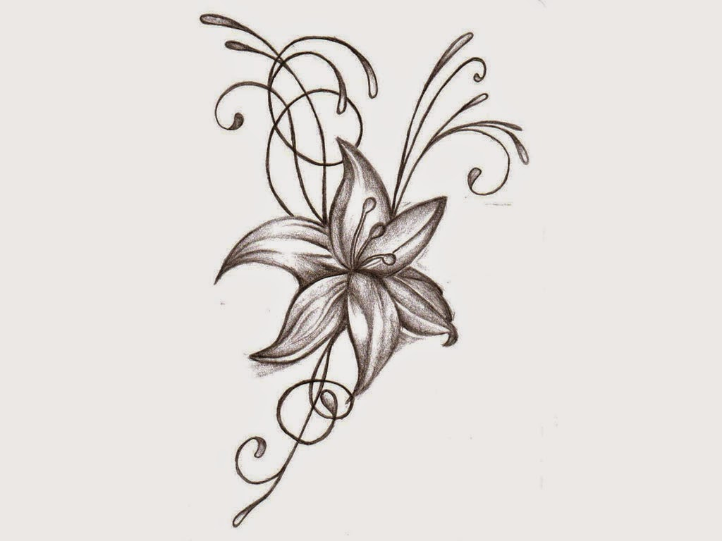 1024x768 Cute Flower Drawings Drawing Pretty Flowers Tumblr Coloring Pages - Pretty Flowers Drawing