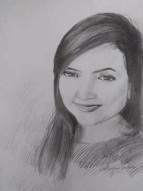 474x632 Pretty Girl Drawing - Pretty Girl Drawing