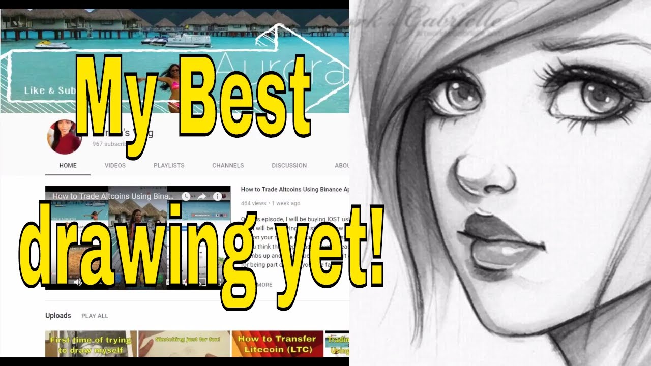 1280x720 How To Draw A Pretty Girl Face My Best Drawing - Pretty Girl Face Drawing