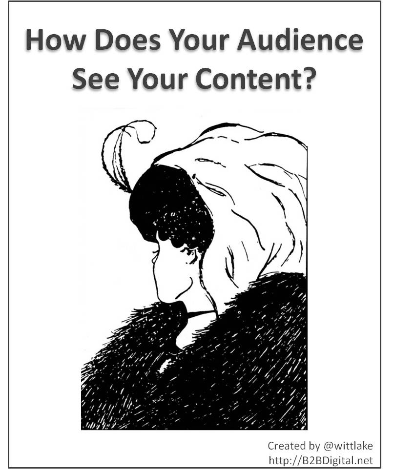 807x967 Is Your Content The Pretty Lady Or The Old Hag - Pretty Lady Drawing