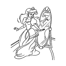 230x230 Top Free Printable Princess Coloring Pages Online - Pretty Princess Drawing