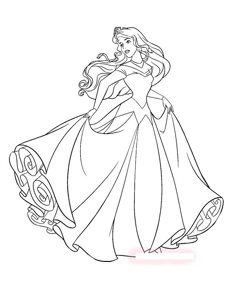 750x958 Beautiful Pretty Princess Coloring Sheets - Pretty Princess Drawing