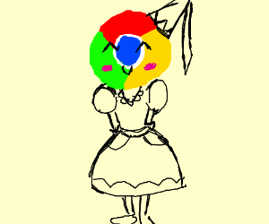 300x250 chrome is a pretty princess drawing - Pretty Princess Drawing