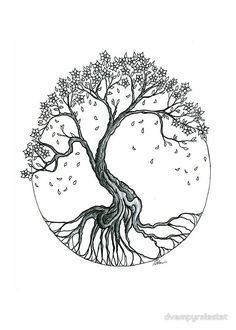 236x330 Image Result For Pretty Tree Of Life Tattoo Beach Blossom Tree - Pretty Tree Drawing