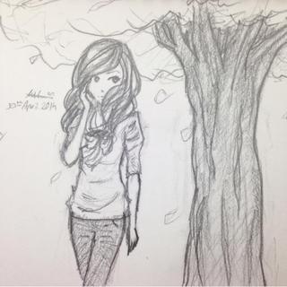 320x320 Liked Drawings - Pretty Tree Drawing