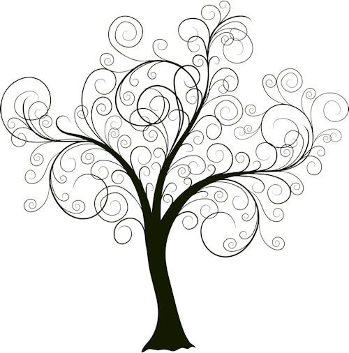 500x506 Pretty Tree Idea Tattoos! - Pretty Tree Drawing