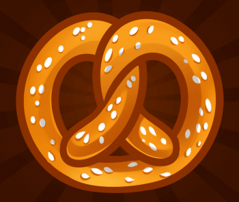 350x295 how to draw how to draw a pretzel - Pretzel Drawing