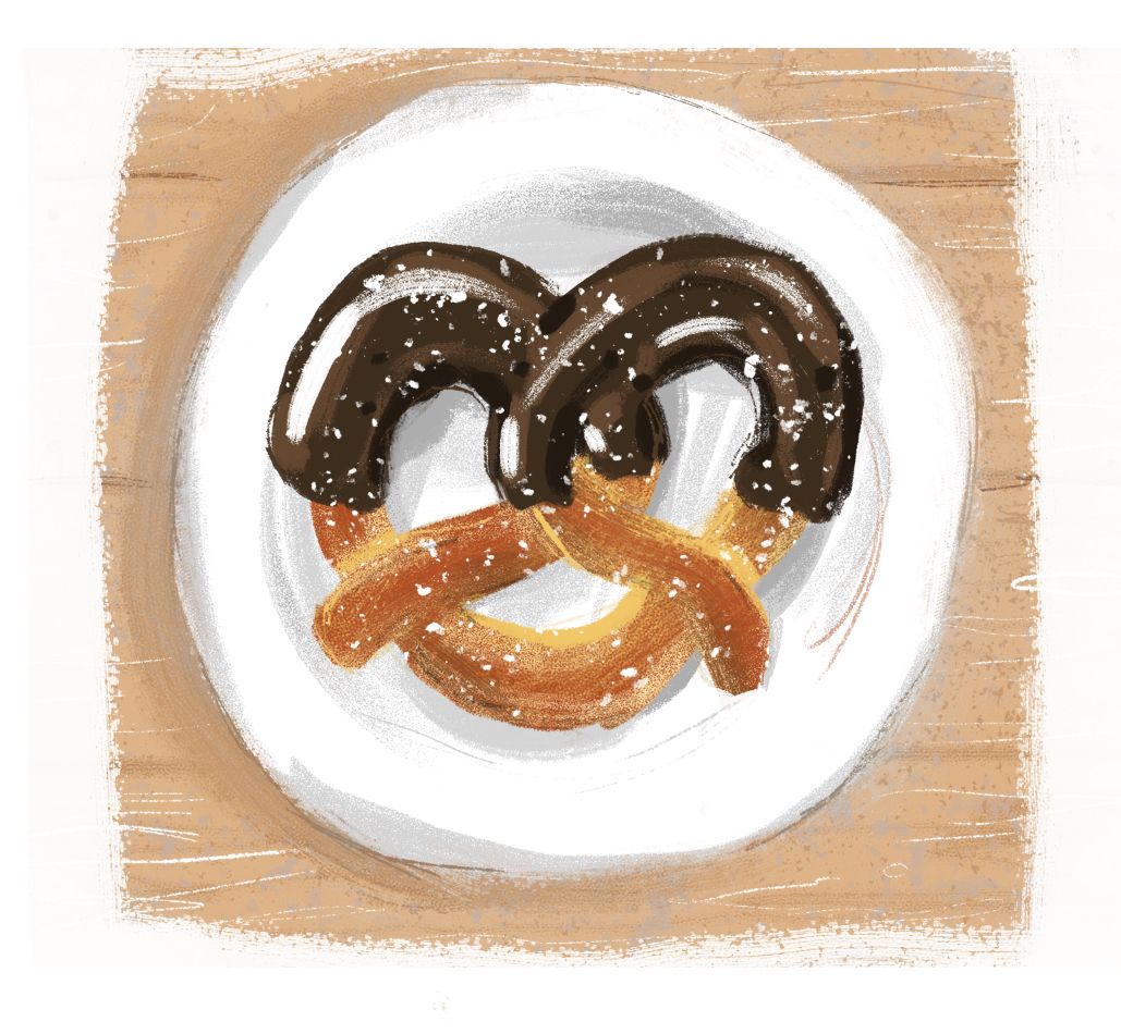 1029x950 secora's daily drawings - Pretzel Drawing