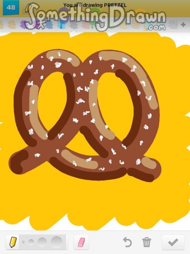 392x522  - Pretzel Drawing