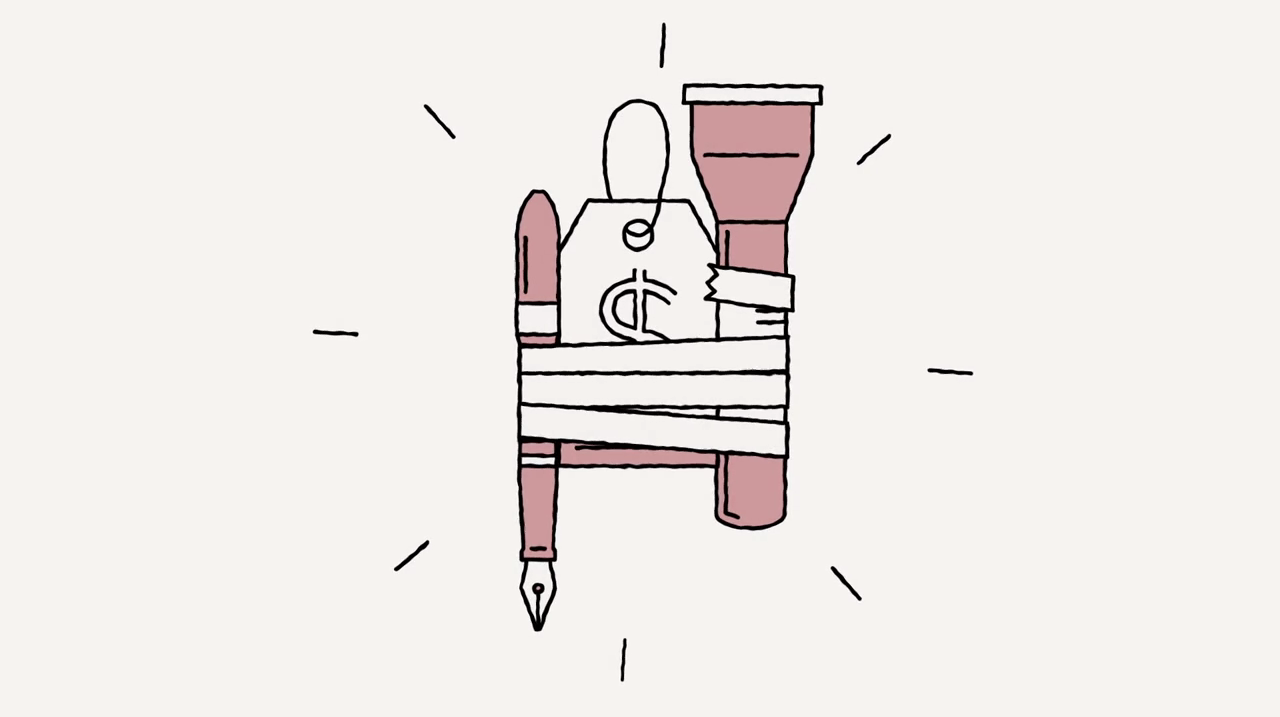 1280x717 pen, price tag, flashlight michael dearing medium - Price Tag Drawing