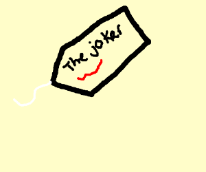 300x250 the joker's price tag drawing - Price Tag Drawing