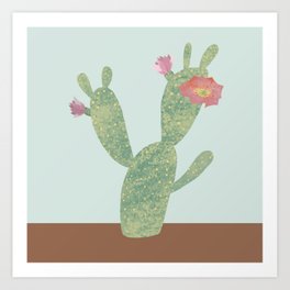 264x264 cactus drawing art prints - Prickly Pear Cactus Drawing