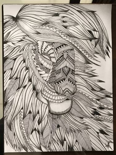 375x500 lion's pride drawing - Pride Drawings