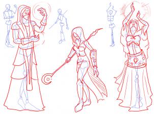 302x225 How To Draw A Priest, Draw Priests, Step - Priest Drawing