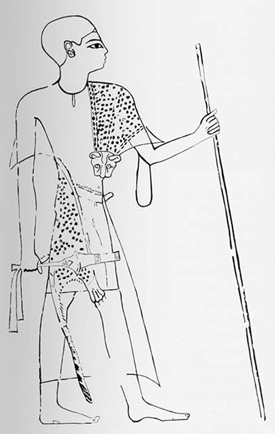 400x632 in the tombs of the high priests of amun expedition magazine - Priest Drawing