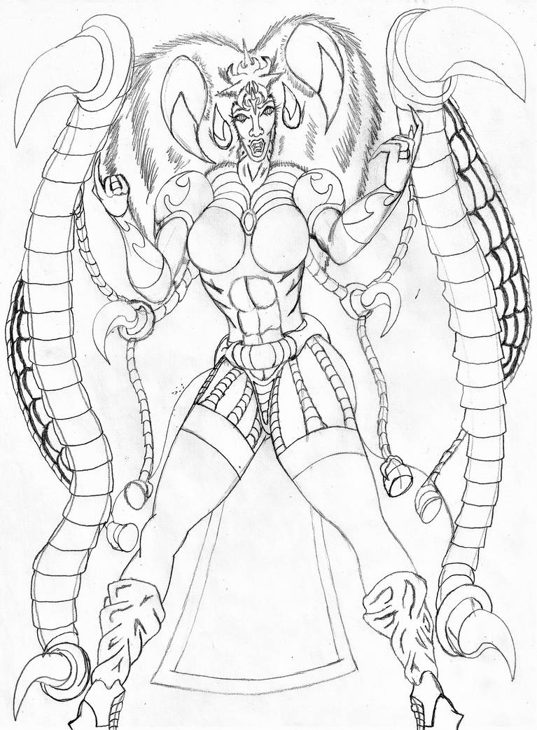 767x1042 Lorelevi Priest - Priest Drawing