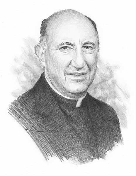 464x600 Priest Drawing - Priest Drawing