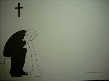 375x281 Sick Priest Drawing - Priest Drawing
