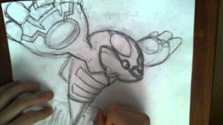 320x180 Watch How To Draw Mega Kyogre Step Lessons And Draw - Primal Kyogre Drawing
