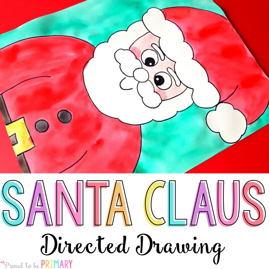900x900 santa claus drawing - Primary Drawing