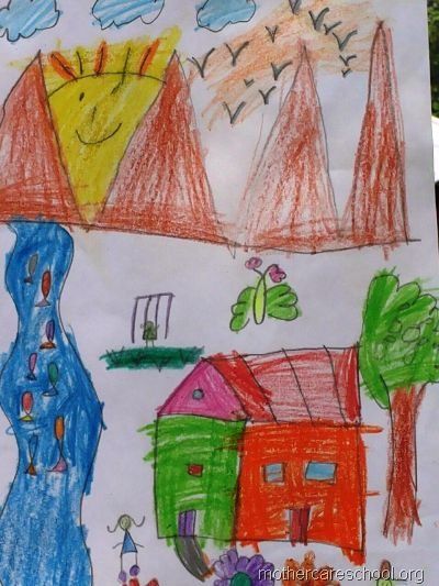 400x533 nursery, playgroup lower kg drawing - Primary Drawing