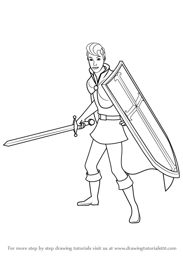 598x845 learn how to draw prince phillip from sleeping beauty - Prince Drawing