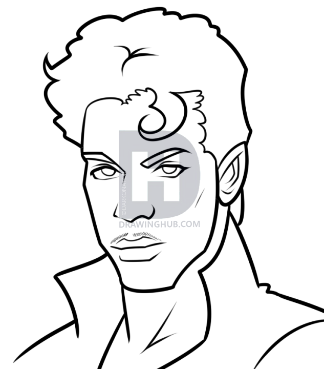 633x720 drawing prince step - Prince Drawing