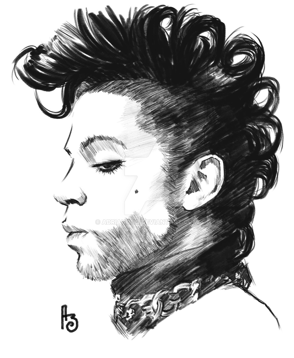 Prince Drawing Singer at Explore collection of