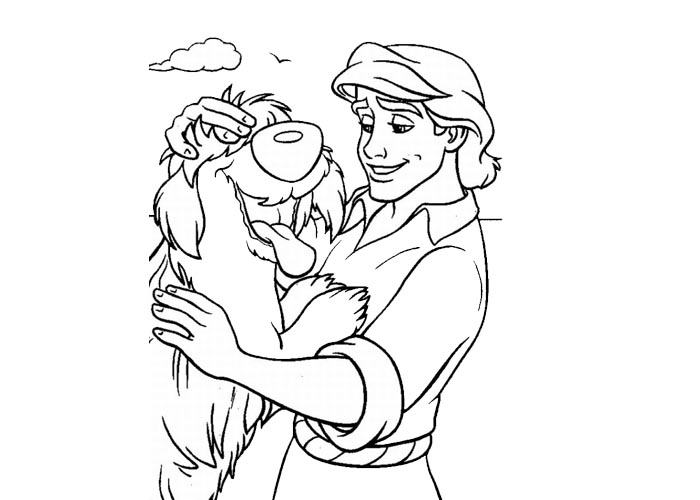 700x500 how to draw prince eric - Prince Eric Drawing