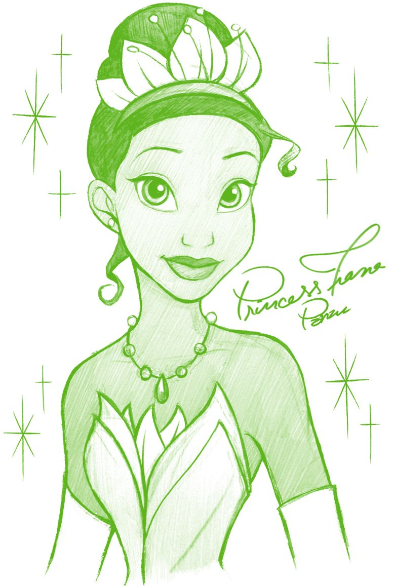 778x1157 odnotcvetnye portrety disnej printcess disney movies characters - Princess And The Frog Drawings