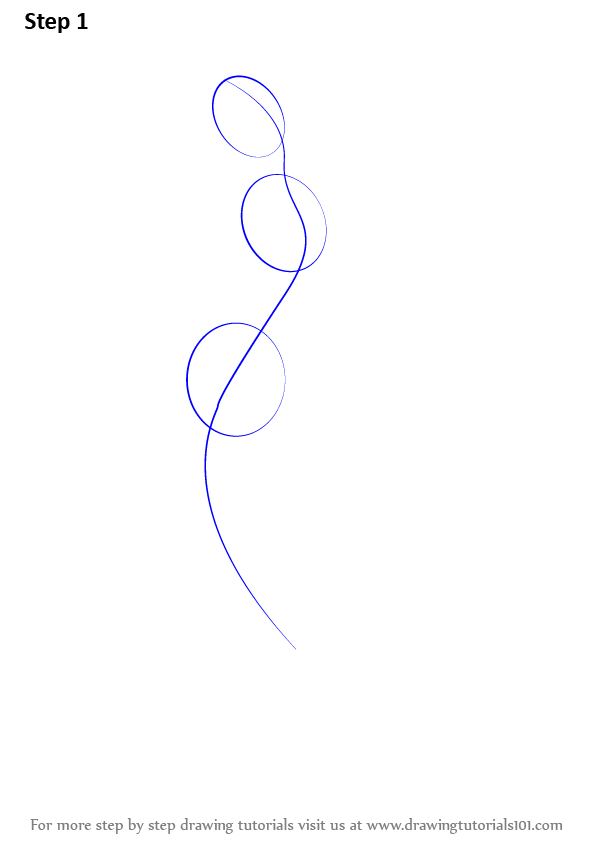 597x843 Learn How To Draw Princess Ariel From The Little Mermaid - Princess Ariel Drawing