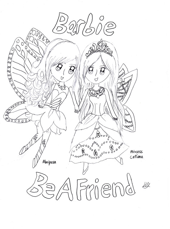 570x769 Princess Drawing Barbie For Free Download - Princess Barbie Drawing