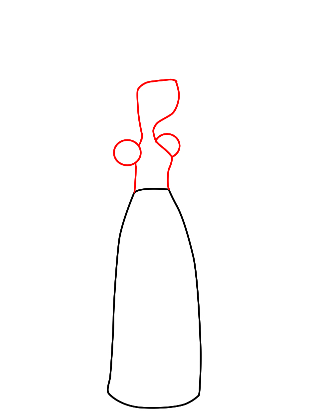 625x833 how to draw princess bubblegum adventure time - Princess Bubblegum Drawing