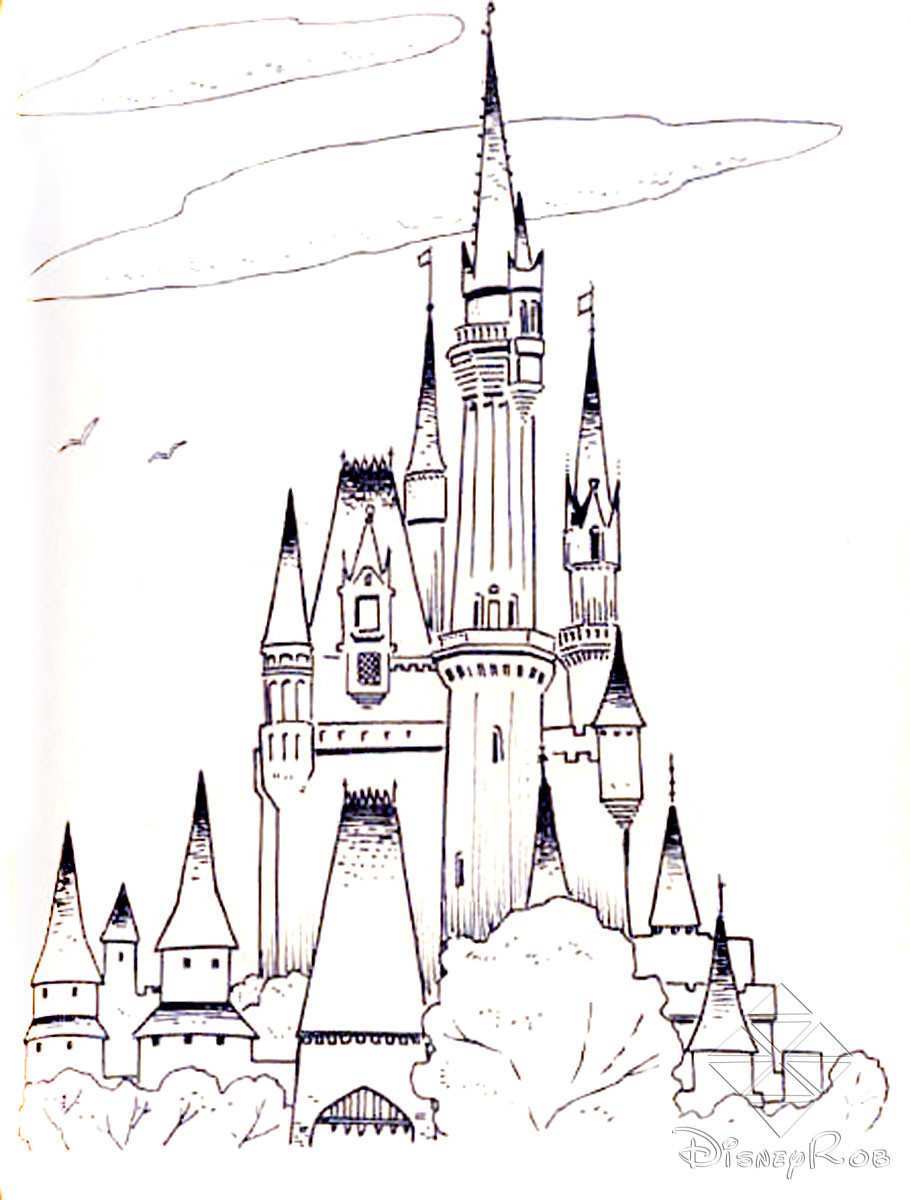 910x1200 Haunted Castle Coloring Pages Beautiful Collection Of Princess - Princess Castle Drawing