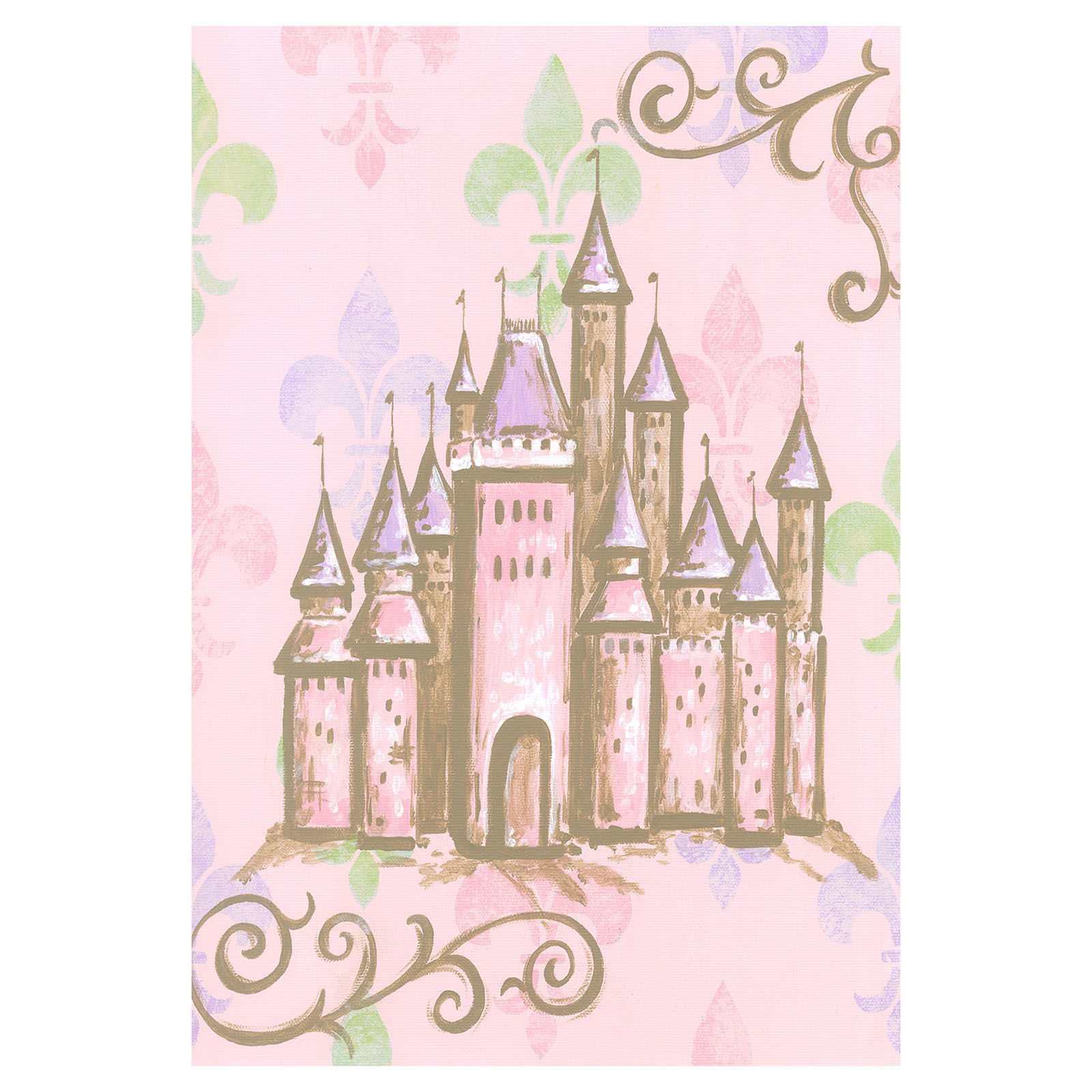 1600x1600 X In Princess Castle Children's Studio Art At Home - Princess Castle Drawing
