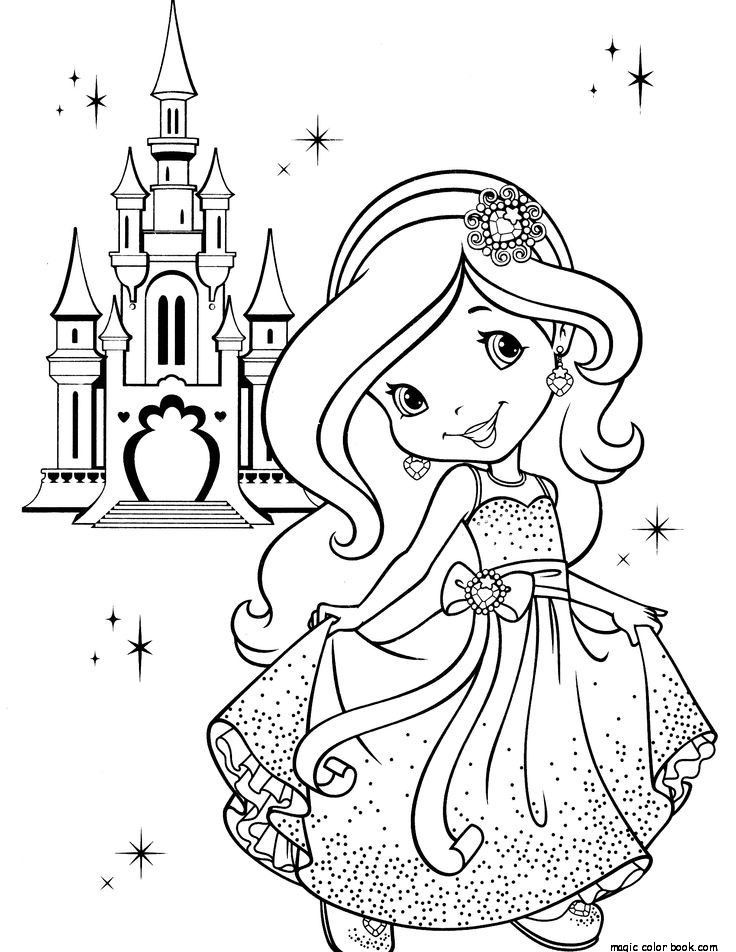 736x952 how to draw coloring princess castle of your favorite - Princess Castle Drawing