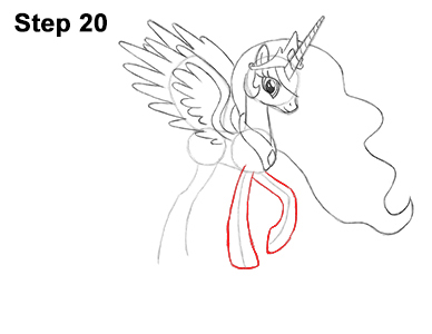 388x300 How To Draw Princess Celestia - Princess Celestia Drawing