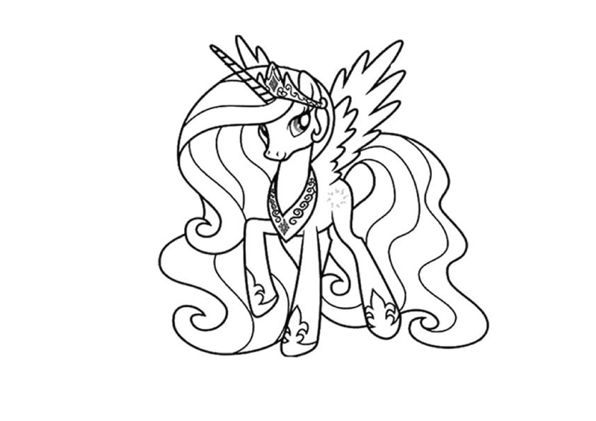 842x595 Princess Celestia Imagiplay - Princess Celestia Drawing