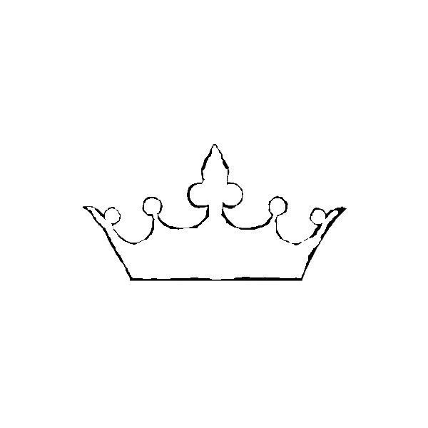 600x600 simplistic crown for lizard queen artsy crown drawing - Princess Crown Drawing