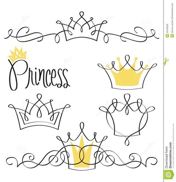 564x582 Drawings Princess Crown - Princess Crown Drawing