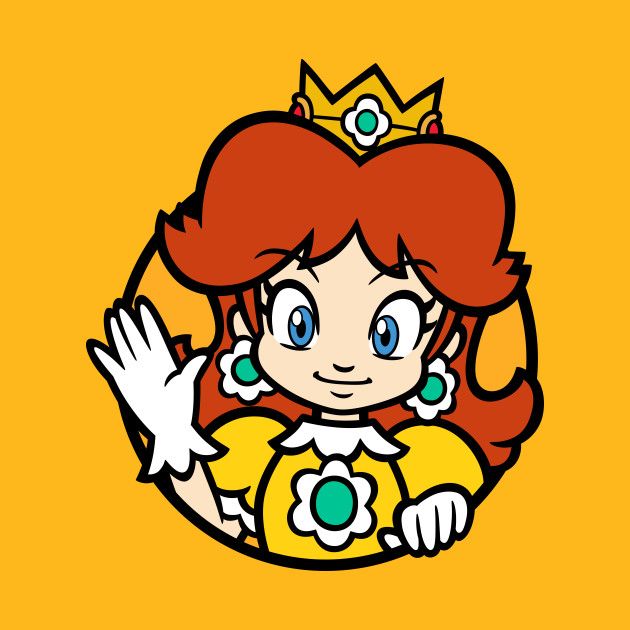 630x630 Princess Daisy - Princess Daisy Drawing