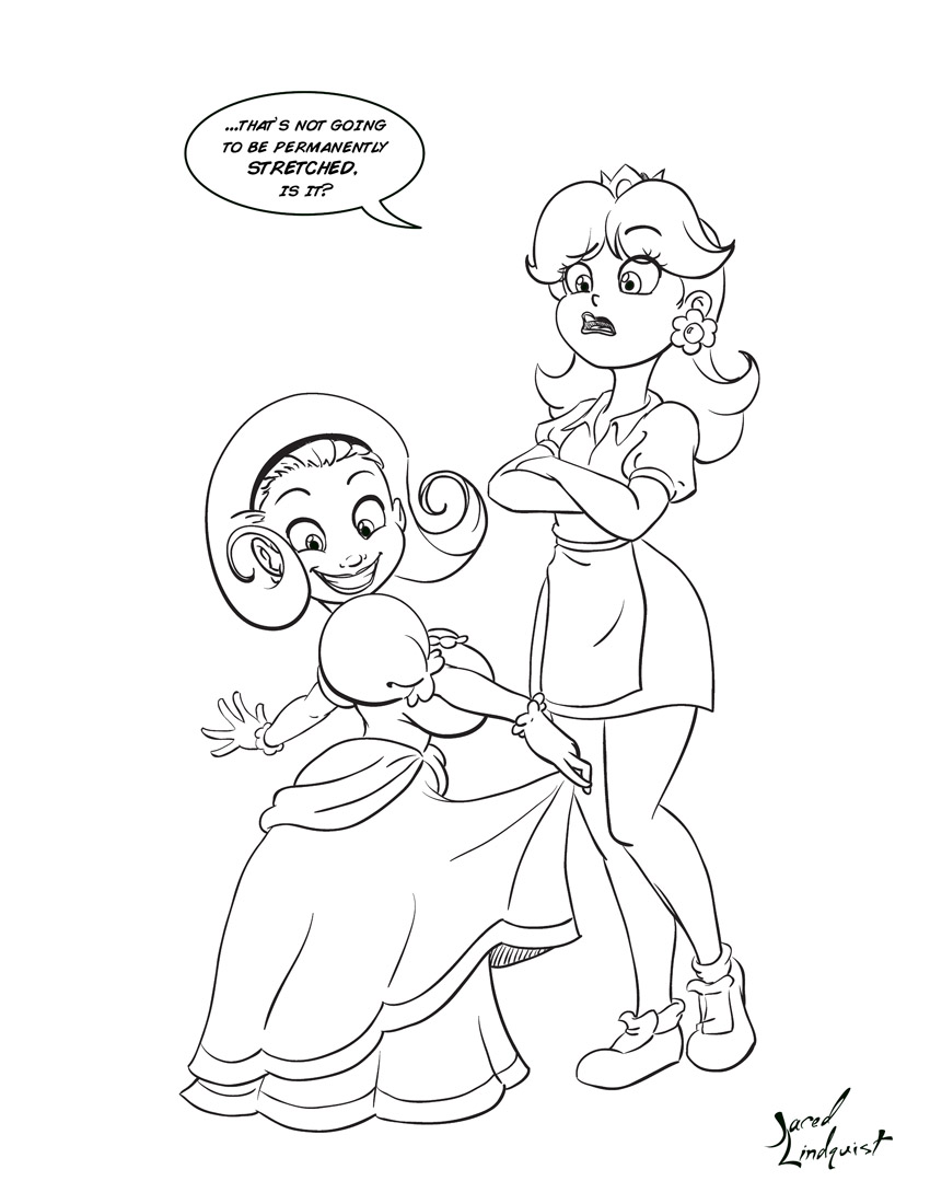 850x1100 Princesses Daisy - Princess Daisy Drawing