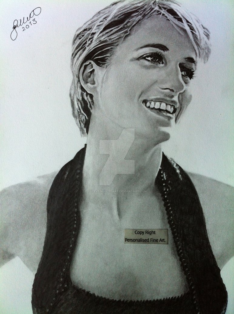 772x1034 princess diana' - Princess Diana Drawing